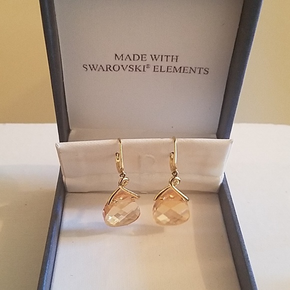 Fresh water pearl/Swaroski crystal set - Picture 4 of 5